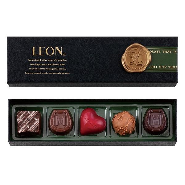 バレンタイン チョコレート 2026 レオン by モロゾフ 5個 : 丸広百貨店