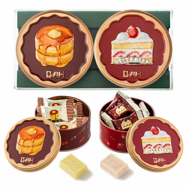 メリーチョコレート缶　アデリアレトロ　バレンタイン限定2026 （新品・未開封） バレンタイン チョコレート 2026 メリーチョコレート はじける