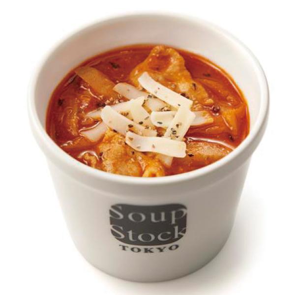 スープストックトーキョー豚トロのトマトストロガノフ