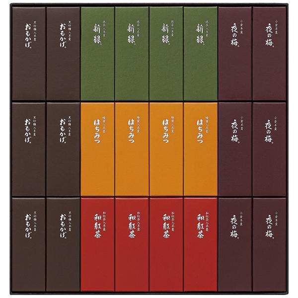 ■説明〈とらや〉は室町時代後期の京都で創業。■商品詳細内容量：夜の梅・おもかげ 各50g×各6本、新緑・はちみつ・和紅茶 各50g×各4本温度帯：常温便でお届けいたします。特定原材料：　　　　　　　　　　　　　　　　　　　　商品重量:1.5...