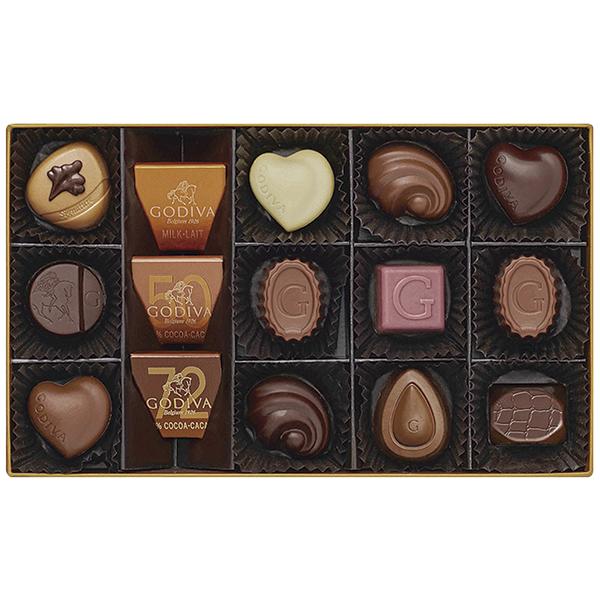 ギフト 洋菓子 指定地域送料無料 ゴディバ ハート オブ ゴールド