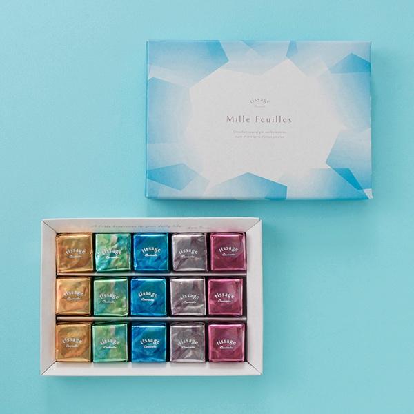 ■説明バニラ・キャラメル・ヘーゼルナッツ・アールグレイ・ストロベリー、定番の５種類の味が入ったミルフィーユ詰合わせ。■商品詳細内容量：15個（バニラ・キャラメル・アールグレイ・ヘーゼルナッツ・ストロベリー各３個）賞味期限：製造から90日温度...