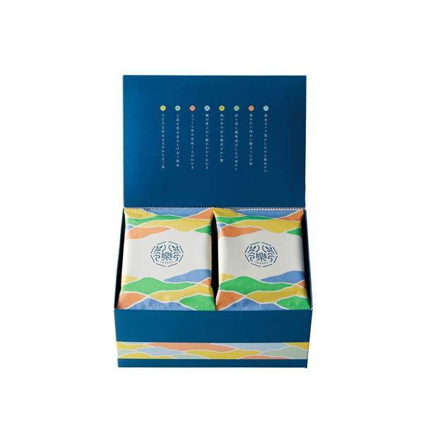 ■説明坂角代表商品の「ゆかり」のひとくちサイズのほかにも、海と山の豊かな幸を使用し、素材にこだわったせんべいを1袋で8枚お楽しみいただけます。■商品詳細内容量：10袋入り賞味期限：製造日より60日間温度帯：常温便でお届けいたします。特定原材...