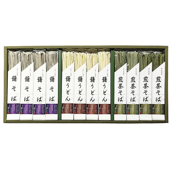 お中元 2026 ギフト 2026 送料無料(一部地域除く) 丸広 川越いもうどん・いもそば・お茶そば詰合せ KT-30M