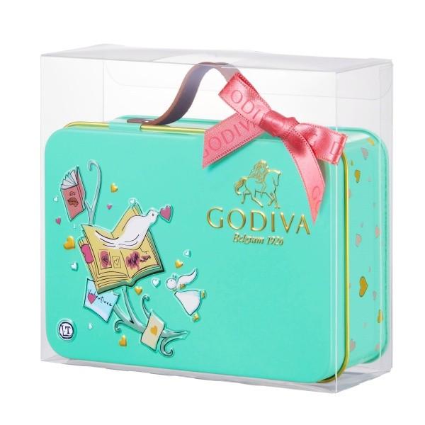 バレンタイン チョコ ゴディバ G キューブ アソートメント トランク 缶 10粒入 丸広オンラインショップ Paypayモール店 通販 Paypayモール