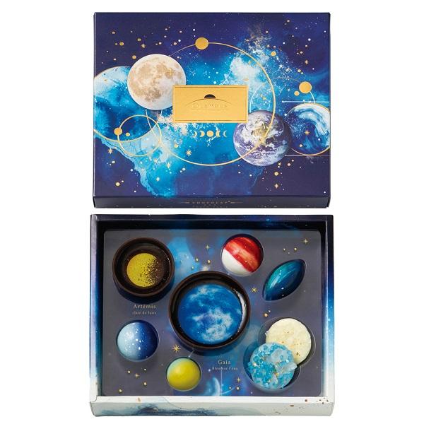 バレンタイン チョコ フーシェ オリンポス月夜の水面8個入 : 丸広