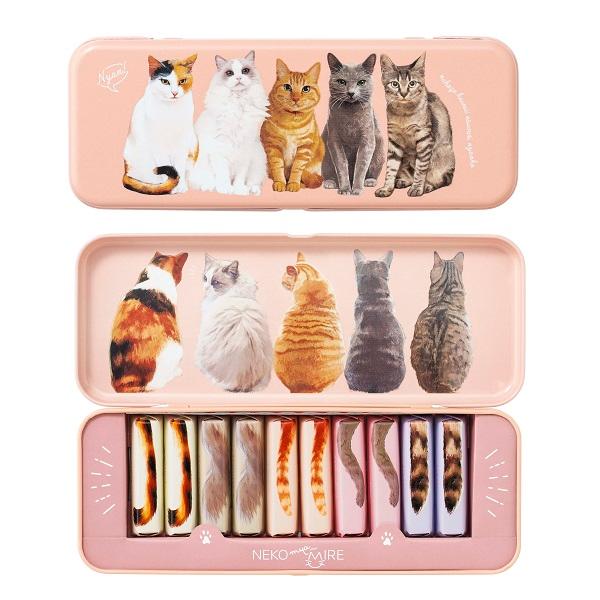 バレンタイン チョコ 2026 メリーチョコレート ねこみゃみれ ねこぜ缶