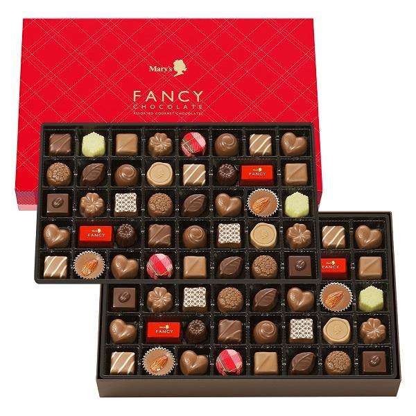 メリーチョコレート ファンシーチョコレート 80個 ギフト 贈り物 : 丸