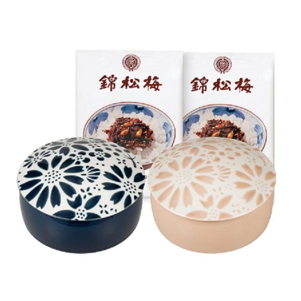 年内発送は終了しました】 錦松梅 有田焼容器入 ギフト 贈り物 父の日