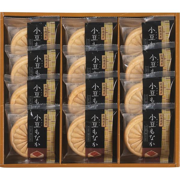●雄大な大地で育んだ北海道産あずきのおいしさを存分に引き出しました●化粧箱＝28.5×25×4.5cm●重量=658g●北海道小豆のもなか×12※商品のもなかは、割れやすく大変繊細な商品となっております。お取り扱いにご注意ください。