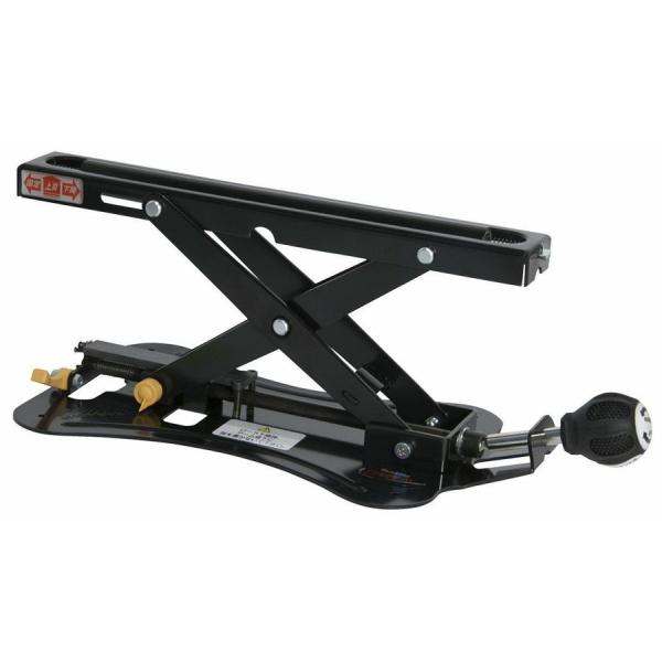 クイックミニ補助ローラーローラーの高さ調整がスピーディに行えます。仕様質量：2.2kg耐荷重：800N(82kgf)昇降範囲50〜140mmローラー径：φ22mm