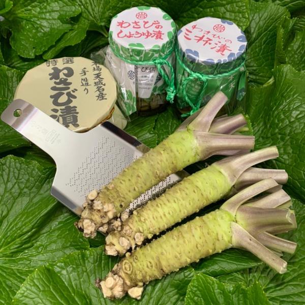 ニックネームさん専用　訳あり生わさび伊豆市天城2kgオーバー 産地直送！伊豆・天城の本わさび・わさび漬け】わさびセット 9700円
