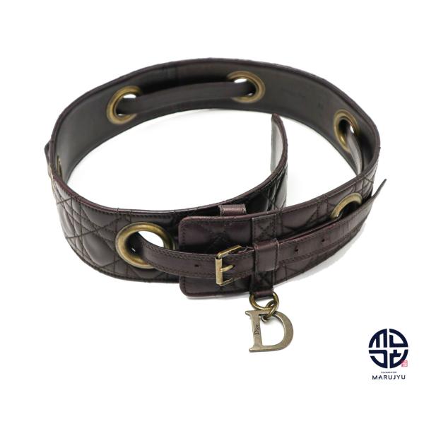 Christian Dior DIOR ディオール レディディオール カナージュ柄