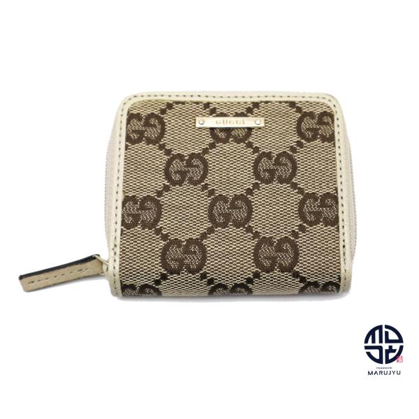 【新品未使用】GUCCI グッチ GG キャンバス ケース 小銭入れ GUCCI（グッチ） GGキャンパス コインケース 115255 コンパクト財布