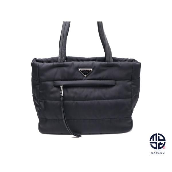 ♡未使用♡ PRADA プラダ テスート ハンドバッグ トートバッグ カード付き PRADA（プラダ） ナイロン テスートボンバー トートバック 1BG056 NERO