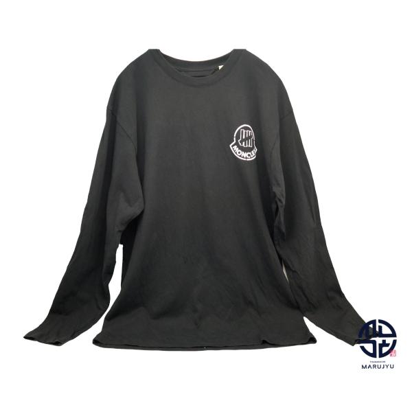 【美品】MONCLER ジーニアス ロンT ブラック MONCLER（モンクレール） MONCLER GENIUS モンクレールジーニアス