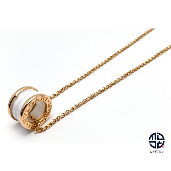 BVLGARI（ブルガリ） 750 18金ピンクゴールド B-ZERO1 ビーゼロワン 白
