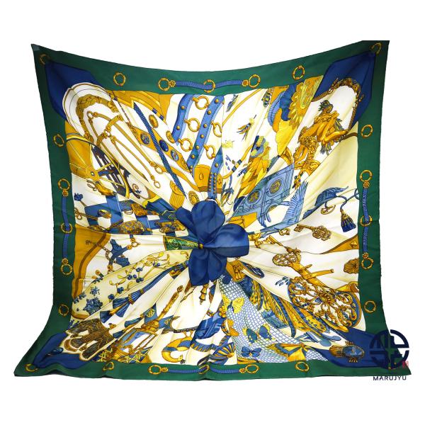 カルネ　エルメス　HERMES スカーフ　 カレ シルク HERMES（エルメス） 【LaG アウトレット】HERMES Carre 90 Scarf カレ