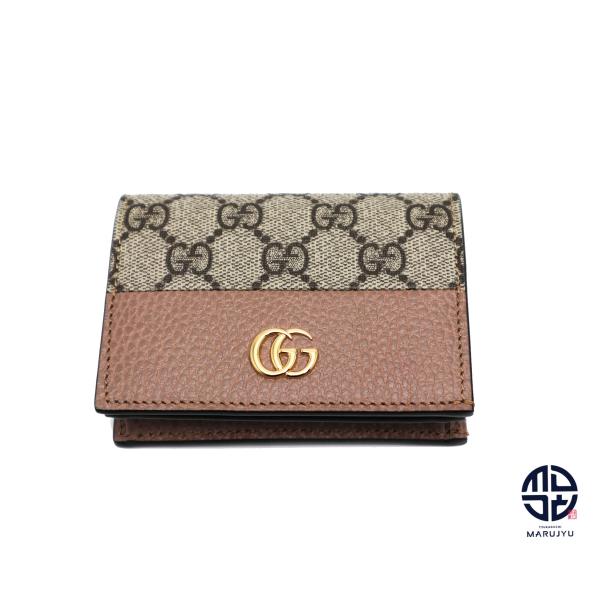 GUCCI（グッチ） GGマーモント 2つ折りミニウォレット 658610 財布