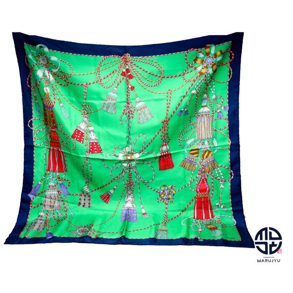 CELINE セリーヌ シルク スカーフ アパレル 大判 ※タグ取れ