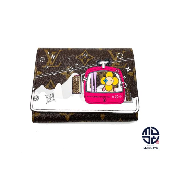 ルイ ヴィトン ヴィヴィエンヌ ポルトフォイユ ヴィクトリーヌ モノグラム M68492 三つ折り財布 LOUIS VUITTON（ルイ・ヴィトン） 三つ折り財布 ポルトフォイユ