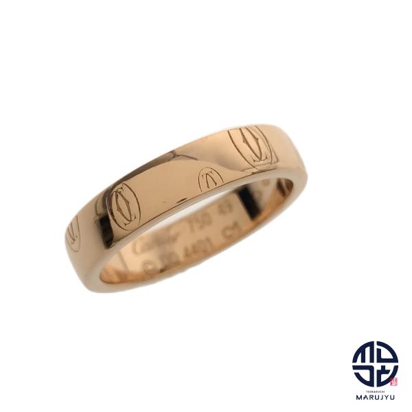 Cartier カルティエ 750PG 18金ピンクゴールド 2Cモチーフ ハッピー