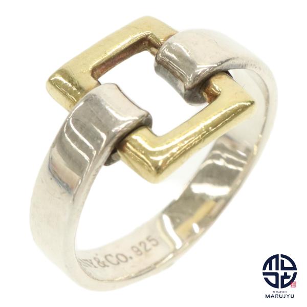 TIFFANY ティファニー 925 シルバー SILVER 14K ヴィンテージ オープン