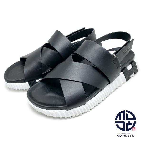 HERMES サンダル ブラック ホース柄 43 marujyu78-brand_rc-
