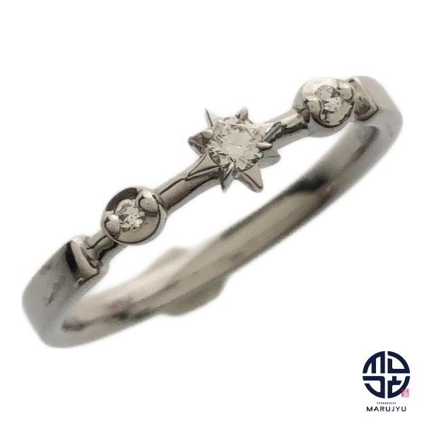 STAR JEWELRY スタージュエリー K18WG 18金ホワイトゴールド ダイヤ 