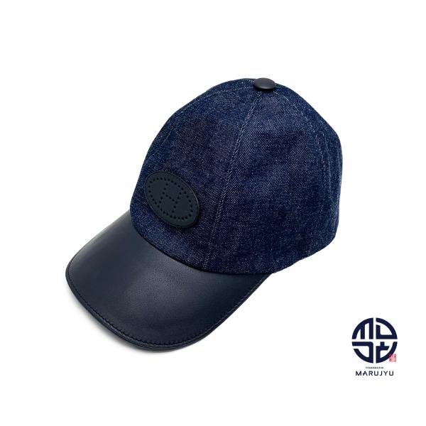 エルメス　デニム ハット サイズ58cm marujyu78-brand_rc-
