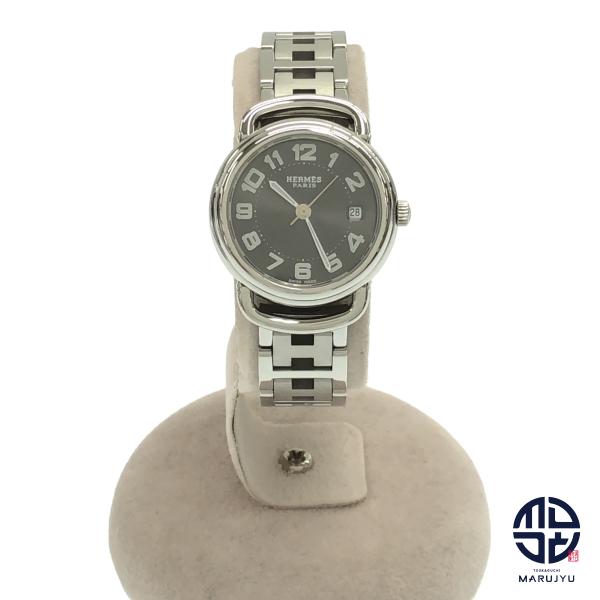 エルメス プルマン PU2.210 ラウンド 新品電池 レディース 腕時計120 エルメス プルマン PU2.210 ラウンド 新品電池 レディース 腕時計120