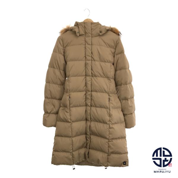 MaxMara WEEKEND Aライン ロングダウンコート ベージュ 美品】MaxMara Weekend マックスマーラ キルティング ダウンコート