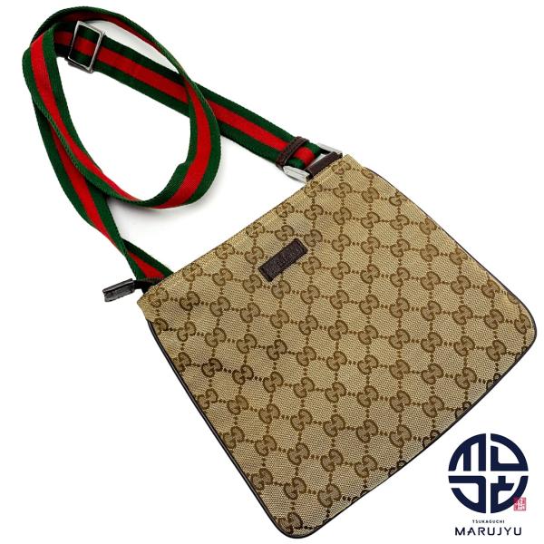 GUCCI グッチ GGキャンバス シェリーライン ショルダーバッグ 146309