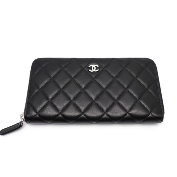 マトラッセ CHANEL シャネル ラウンドファスナー 長財布 : 塚口丸十質