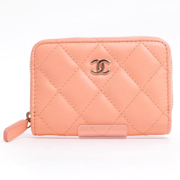 ★新品未使用★ CHANEL シャネル ジップパース ピンク CHANEL（シャネル） マトラッセ ジップコインパース コインケース