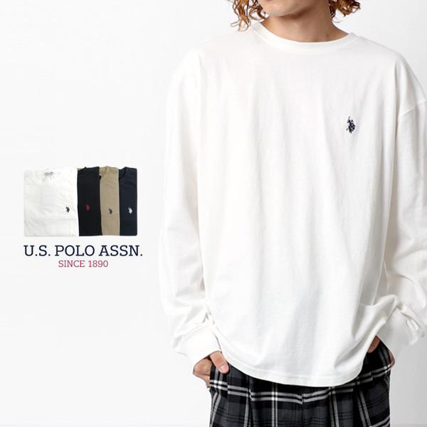 Tシャツ メンズ U S Polo Assn ユーエスポロアソシエーション 長袖 ワンポイント ロゴ 刺繍 ティーシャツ マルカワ 通販 Yahoo ショッピング