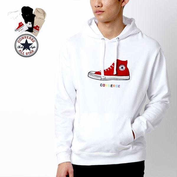 パーカー メンズ Converse コンバース 裏毛 シューズ サガラ 刺繍 プルオーバー プルパーカー 0132280116 マルカワ 通販 Yahoo ショッピング