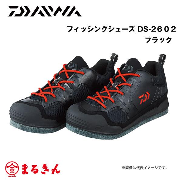 ダイワ フィッシングシューズ Ds 2602 ブラック 磯靴 ローカットタイプ スパイクフェルトソール つり具のまるきん ヤフー店 通販 Yahoo ショッピング