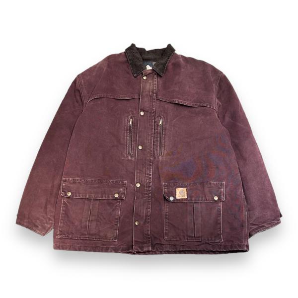 US古着 BerneApparel ダックワークジャケットバーガンディ XL US古着 BerneApparel ダックワークジャケットバーガンディ XL