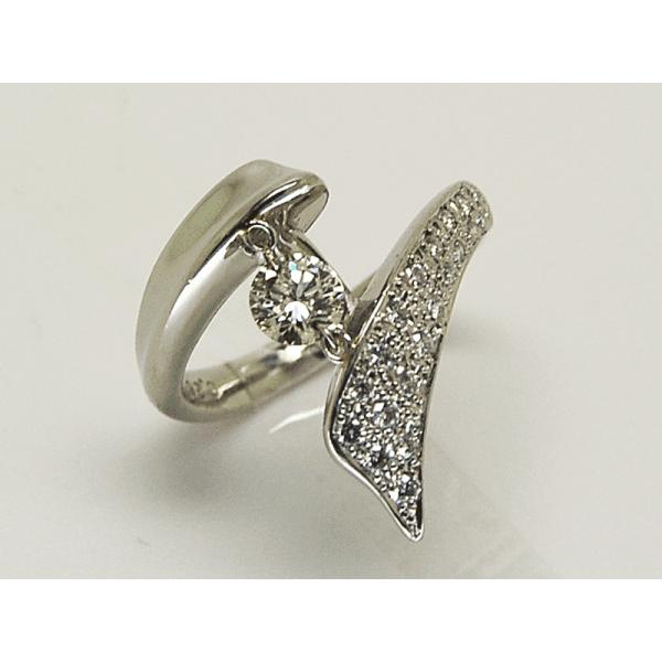 華宝流 小笠原太華デザイン Pt900 ダイヤリング 0.49ct : マルコウ