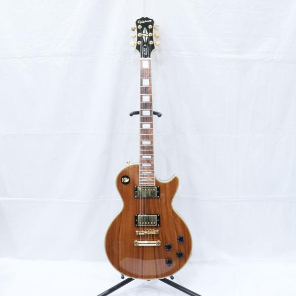 Epiphone エピフォン Les Paul Custom PRO KOA ハワイアンコア レスポール エレキギター 2018年製 楽器 ギグバッグ付 中古美品 送料無料