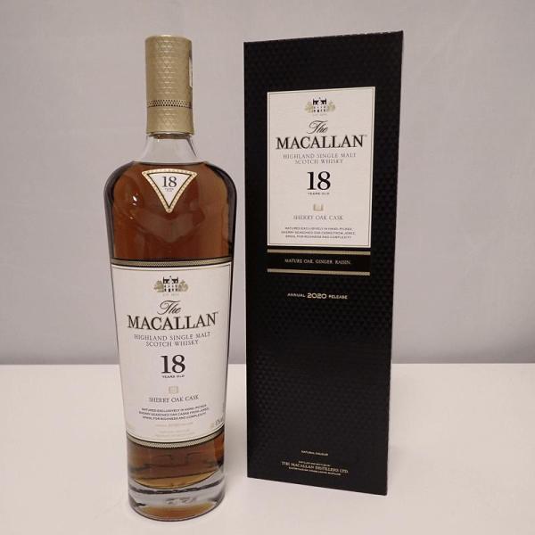20歳以上！！【未開栓】The MACALLAN ザ・マッカラン 18年 2020