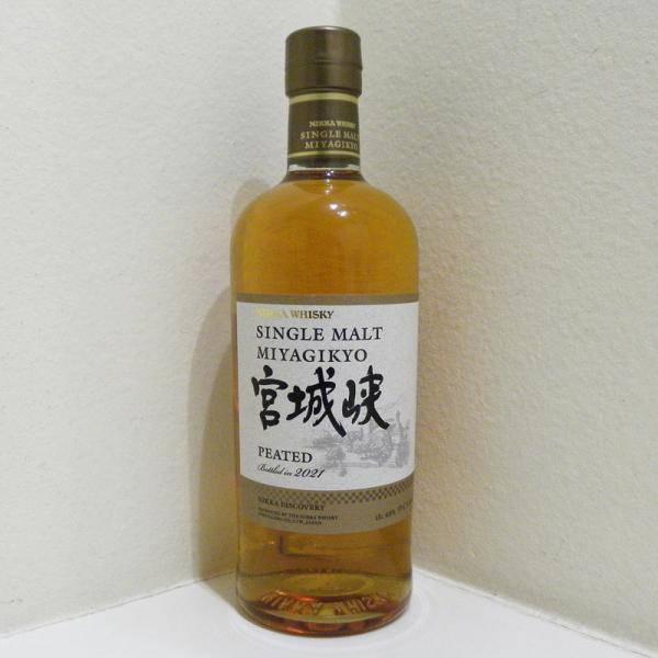 福島県内限定発送！！20歳以上 NIKKA WHISKY 宮城峡 ピーテッド 2021