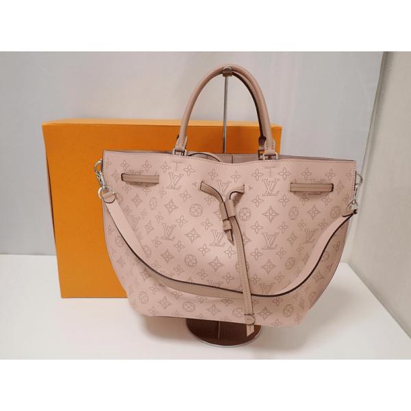 ルイヴィトン LOUIS VUITTON ジロラッタ M54401 モノグラムマヒナ カバン 2WAYバッグ ハンドバッグ 肩掛け ショルダーバッグ モノグラムマヒナレザー マグノリア ピンク LOUIS VUITTON - ルイヴィトン LOUIS VUITTON ジロラッタ M54401