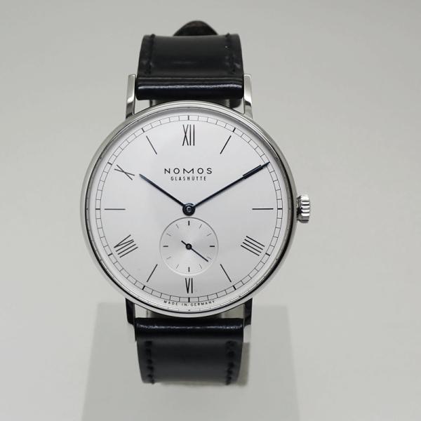NOMOS ノモス ラドウィッグ シルバー文字盤 LD1A2W238(234) 手巻 裏