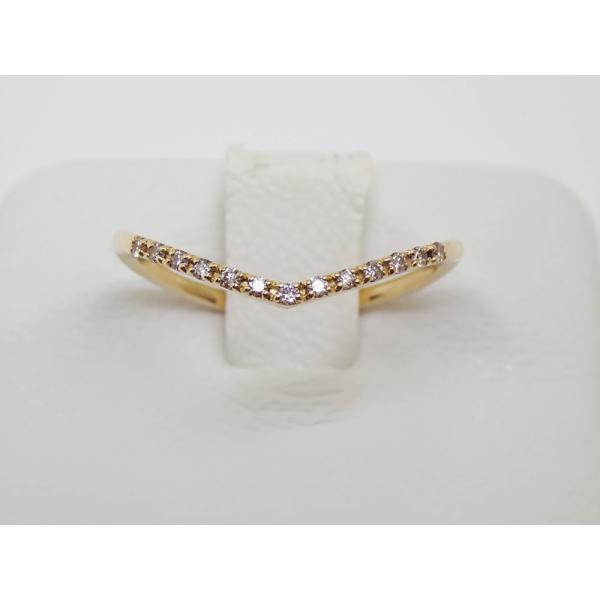 agete アガット ダイヤモンド リング K18YG Ref.10164111095 D0.06ct