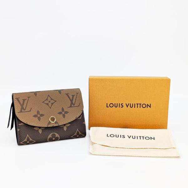 ルイヴィトン モノグラムリバース ポルトモネ•ロザリ M82333 2つ折り財布 marukou78_r6ka-2379