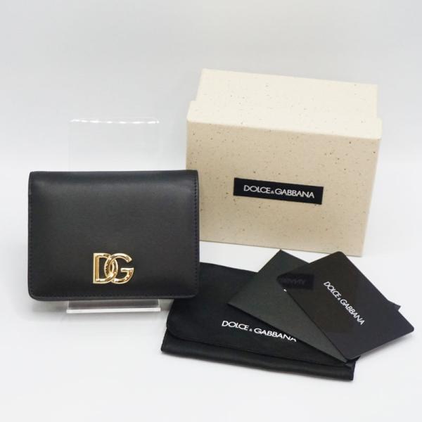 未使用】ドルチェ＆ガッバーナ DOLCE&GABBANA ウォレット カーフスキン