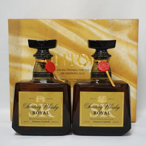 サントリー ローヤルSRウイスキー 720mlと1000ml2本セット　未開栓 未開栓 SUNTORY サントリーローヤル SR/60 古酒 720ml 3本セット