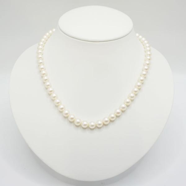 TASAKI（タサキ） 田崎真珠 パールネックレス NC 7〜7.5mm S刻印 首
